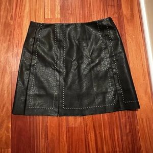 Leather Skirt
